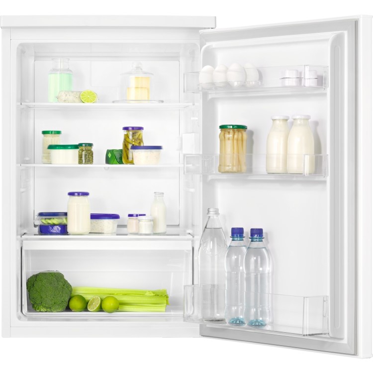 Refurbished Zanussi ZXAN13FW0 Freestanding 132 Litre Under Counter Fridge White