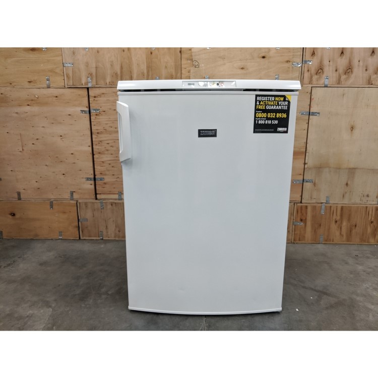 Refurbished Zanussi ZYNN8FW0 60cm Wide Under Counter Frost Free Freestanding Freezer - White