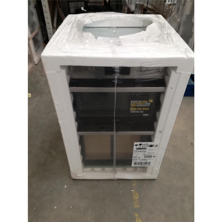 Refurbished Zanussi ZOD35802XK 60cm Double Built In Electric Oven