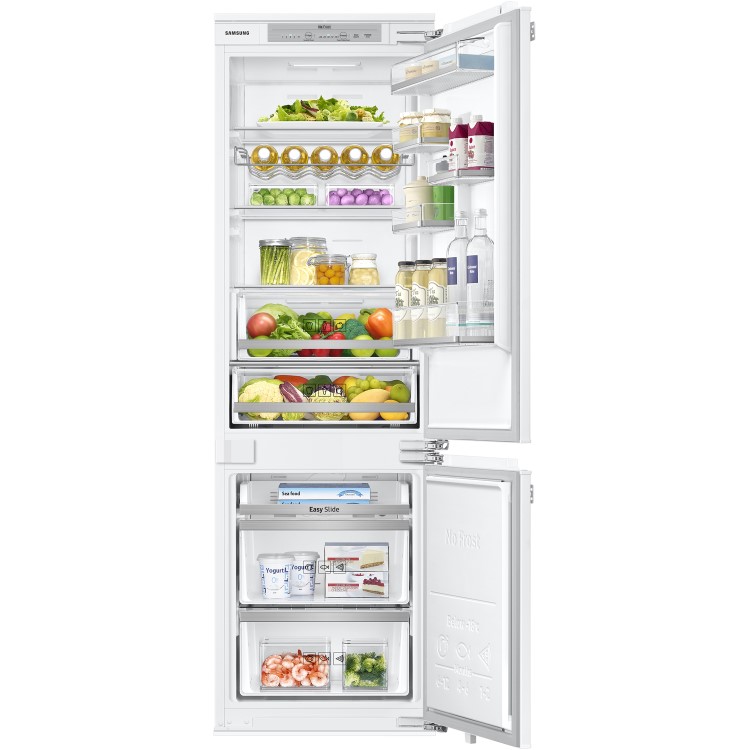 Refurbished Samsung BRB260130WW 267 Litre Integrated Fridge Freezer 70/30 Split 178cm Tall Frost Free 54cm Wide - White