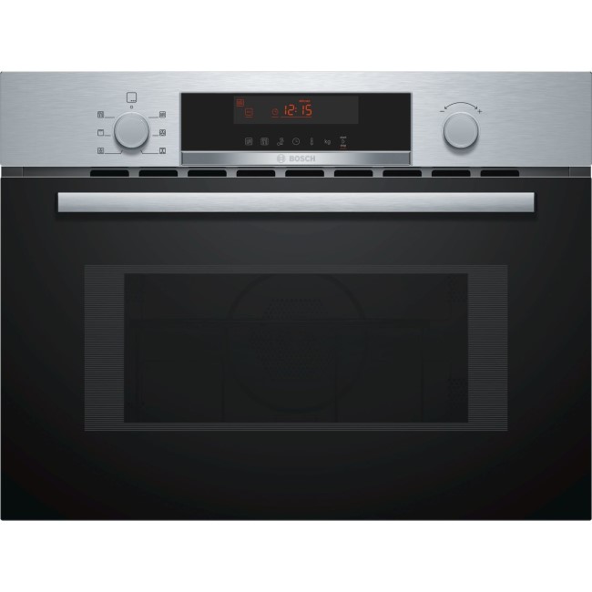 Bosch Series 4 Built In Combination Microwave Oven - Stainless Steel