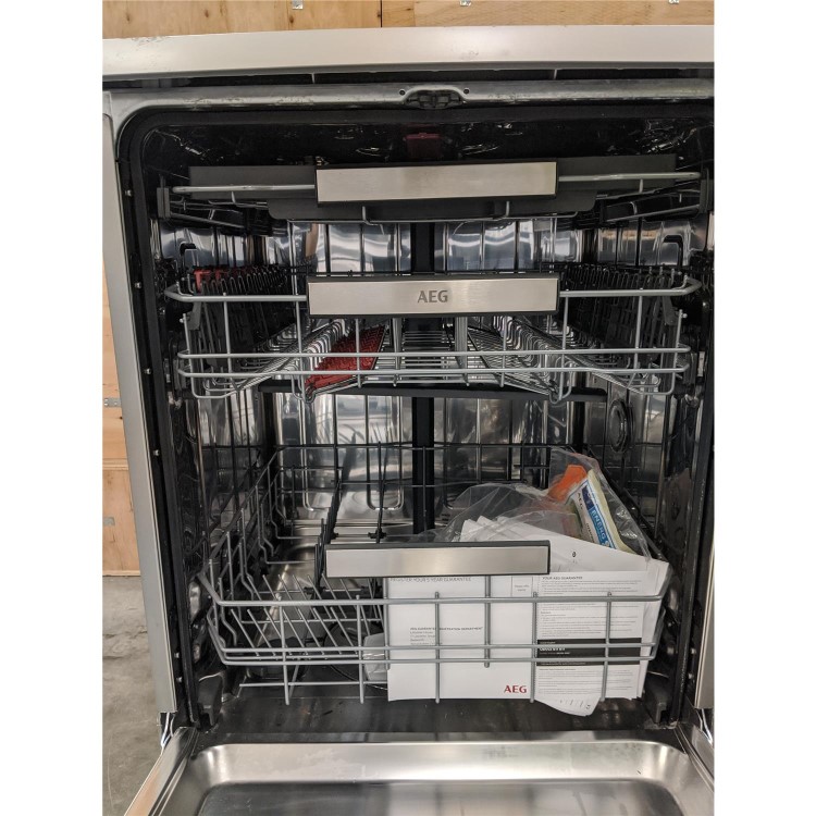 Refurbished AEG FFE83700PM 15 Place Freestanding Dishwasher