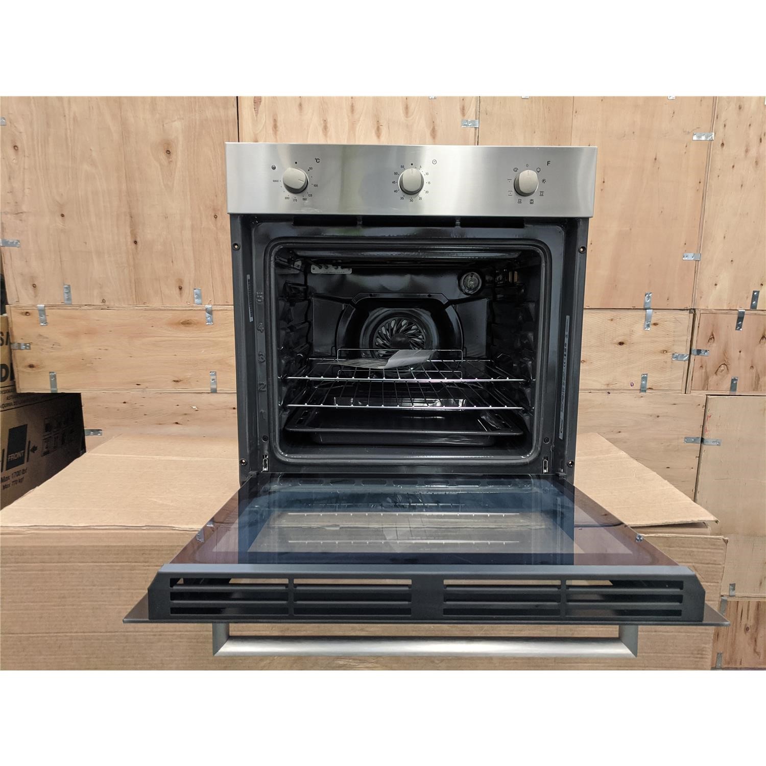 Refurbished Candy FCP602X/E 60cm Single Built In Electric Oven