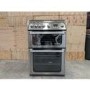 Refurbished Hotpoint Ultima HUG61X 60cm Double Oven Gas Cooker Stainless Steel