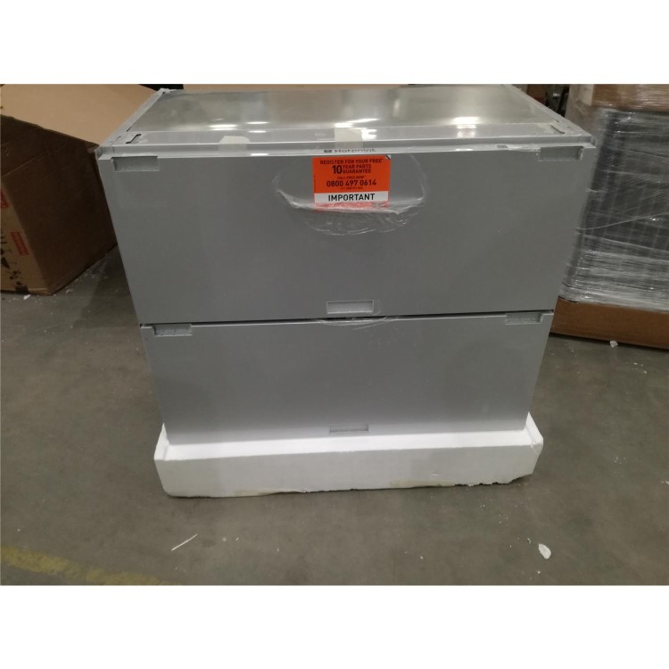 Refurbished Hotpoint NCD191I Integrated Under Counter 150 Litre Fridge White