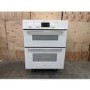 Refurbished Indesit Aria IDU6340WH 60cm Double Built Under Electric Oven White