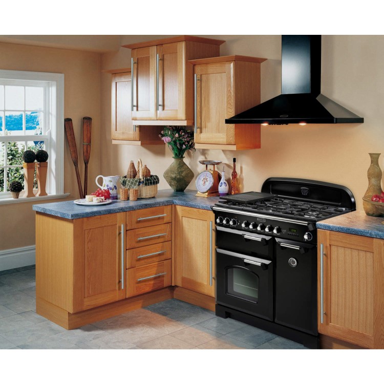 Rangemaster Classic Deluxe 90cm Dual Fuel Range Cooker - Slate Grey