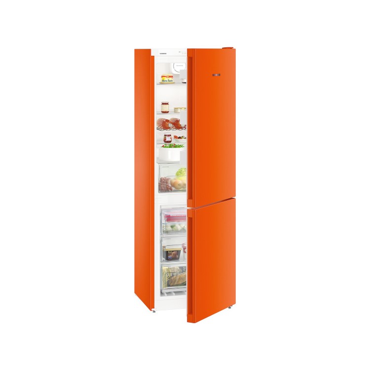 Refurbished Liebherr CNNO4313 Freestanding 304 Litre 60/40 Fridge Freezer Orange