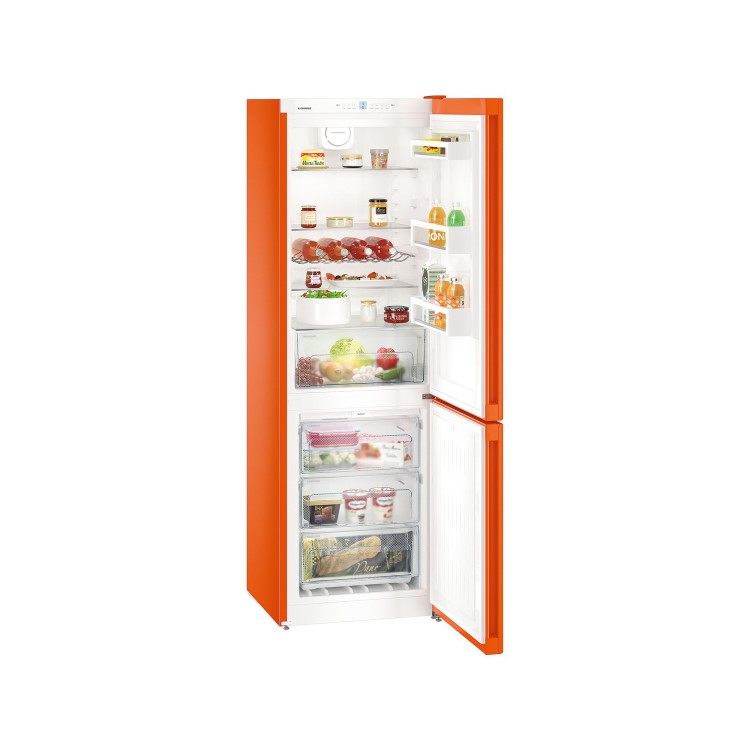 Refurbished Liebherr CNNO4313 Freestanding 304 Litre 60/40 Fridge Freezer Orange
