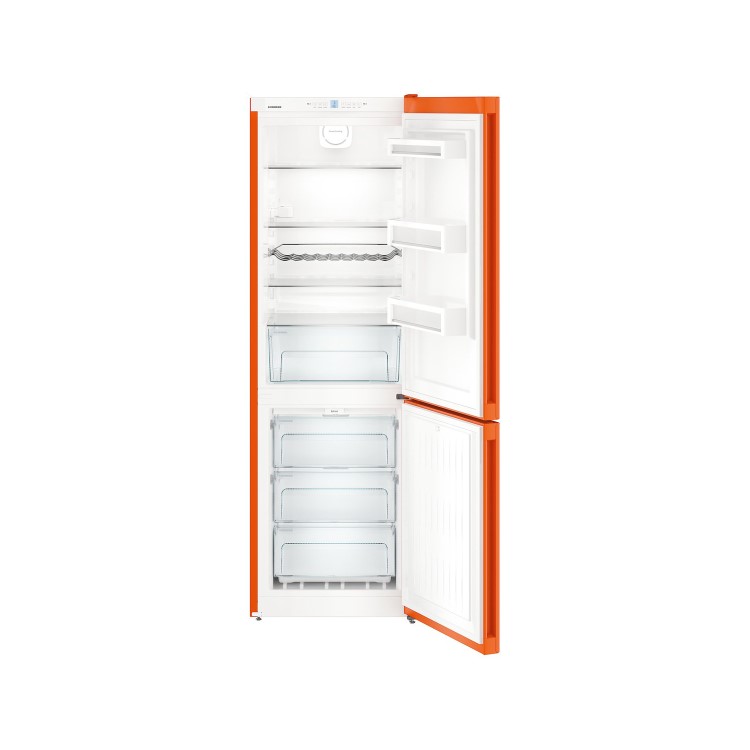 Refurbished Liebherr CNNO4313 Freestanding 304 Litre 60/40 Fridge Freezer Orange