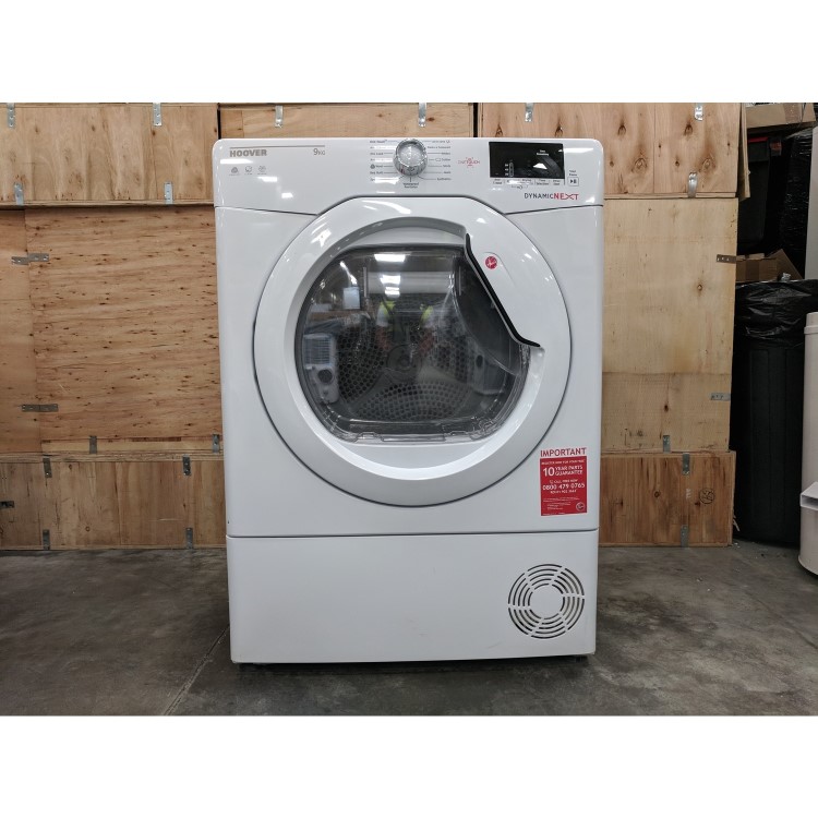 Refurbished Hoover Dynamic Next DX C10DE Freestanding Smart Condenser  10KG Tumble Dryer