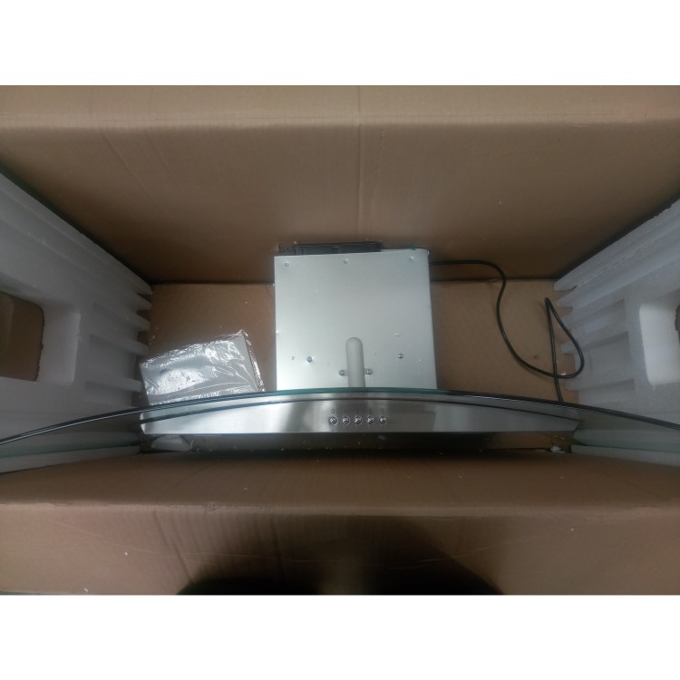 Refurbished CDA ECP92SS 90cm Chimney Cooker Hood Stainless Steel