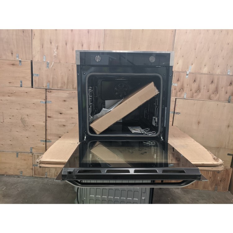 Refurbished Samsung NV75J7570RS 60cm Single Built In Electric Dual Cook Pyrolytic Oven Stainless Steel