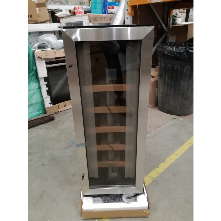 Refurbished CDA FWC304SS Freestanding 20 Bottle Single Zone Under Counter Wine Cooler Stainless Steel