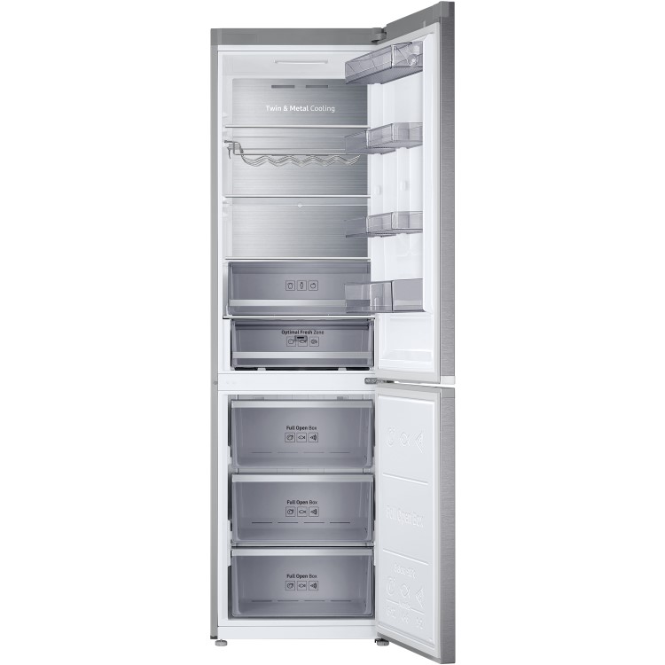 Refurbished Samsung RB36R8839SR Freestanding Fridge Freezer - Silver - 70/30