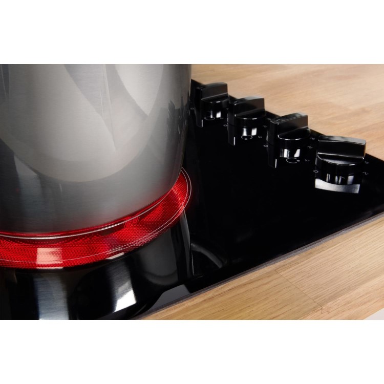 Refurbished Indesit RI861X 58cm Four Zone Ceramic Hob