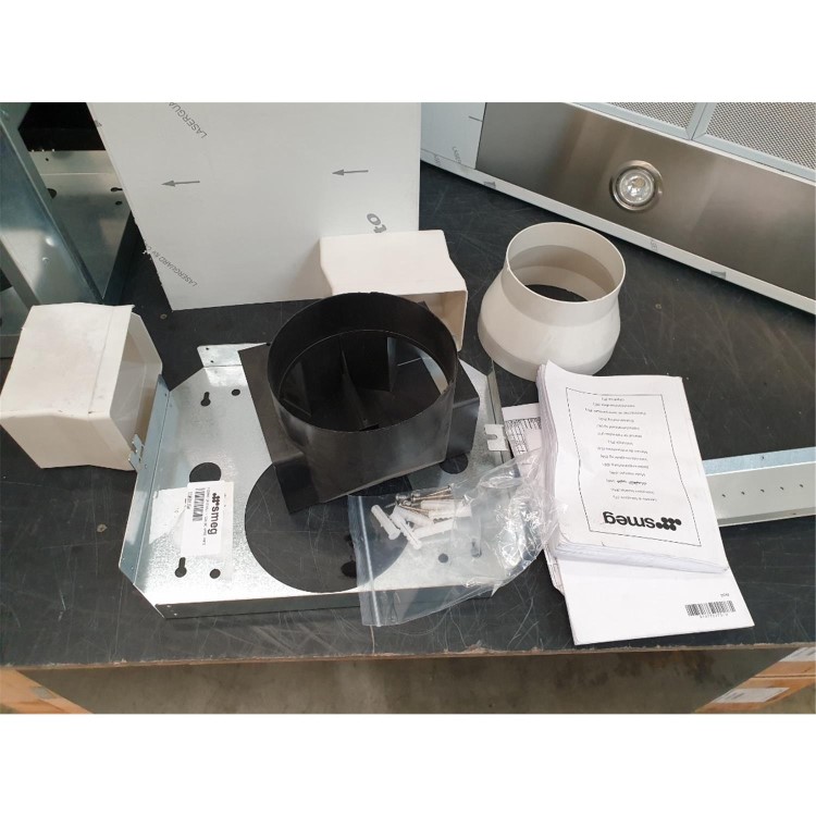 Refurbished Smeg KI120XE 120cm Island Cooker Hood Stainless Steel