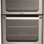 Hotpoint Ultima 60cm Double Oven Gas Cooker - Stainless Steel