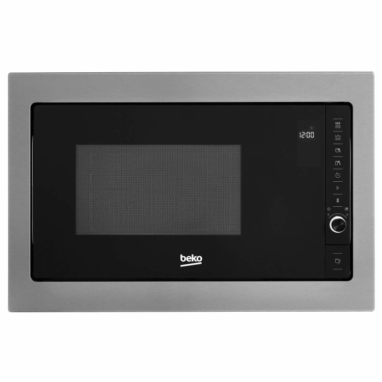 Beko MGB25332BG Built-In 900W Microwave with Grill - Stainless Steel