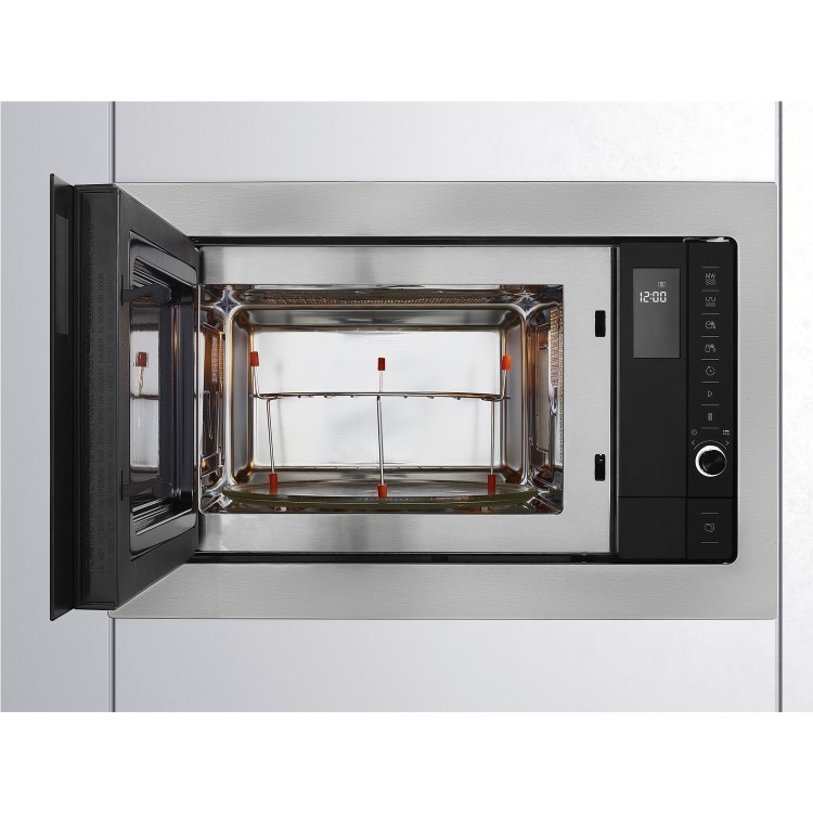 Beko MGB25332BG Built-In 900W Microwave with Grill - Stainless Steel