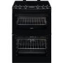 Refurbished Zanussi ZCV66250BA 60cm Electric Cooker With Ceramic Hob