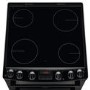 Refurbished Zanussi ZCV66250BA 60cm Electric Cooker With Ceramic Hob