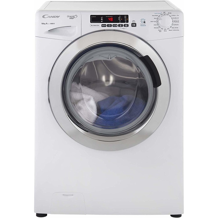 Refurbished Candy GVS1410DC3 Smart Freestanding 10KG 1400 Spin Washing Machine White