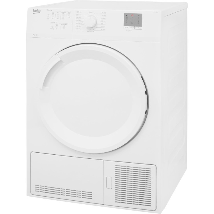 Refurbished Beko DTGCT7000W 7kg Freestanding Condenser Tumble Dryer - White