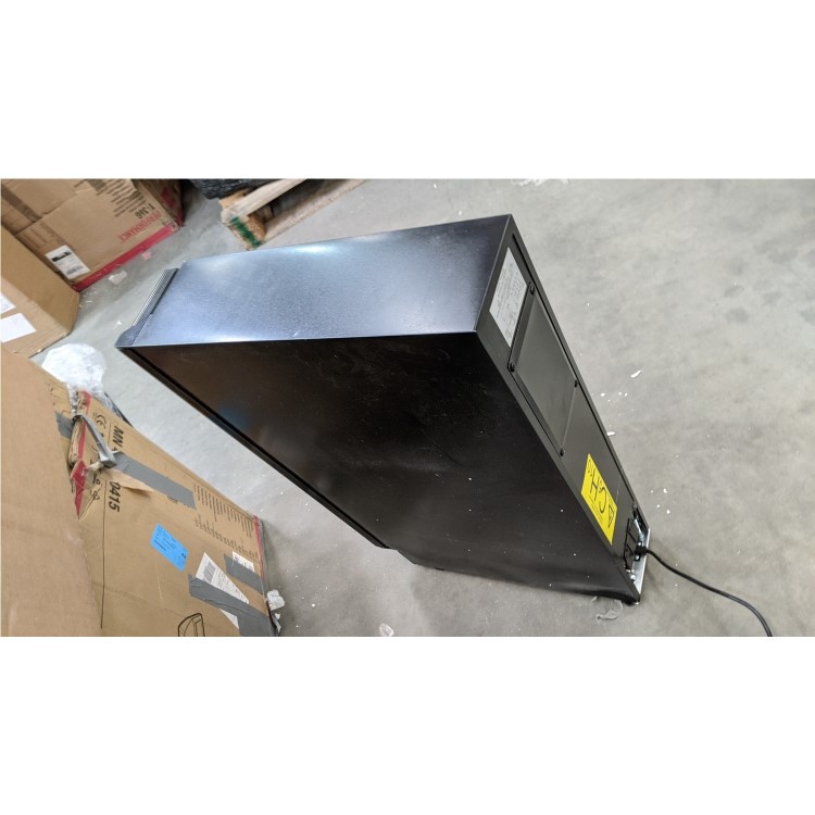 Refurbished CDA FWC153BL Freestanding 19 Bottle Single Zone Under Counter Wine Cooler Black