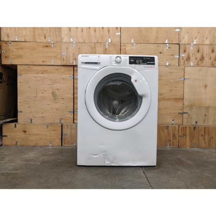 Refurbished Hoover Dynamic Next DXOA68LW3/1-80 Freestanding 8KG 1600 Spin Washing Machine