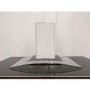 Refurbished CDA ECP82SS 80cm Curved Glass Chimney Cooker Hood Stainless Steel