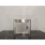Refurbished CDA ECP82SS 80cm Curved Glass Chimney Cooker Hood Stainless Steel