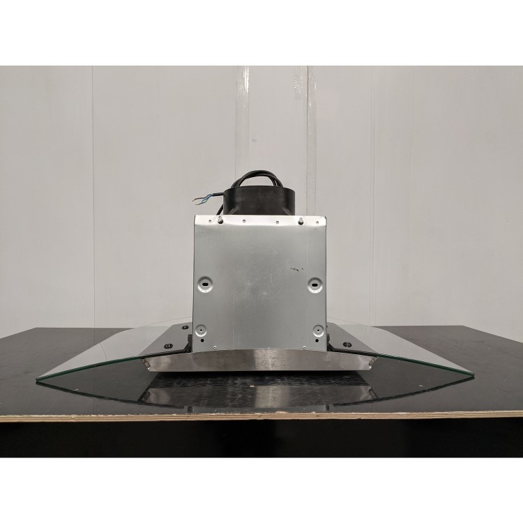 Refurbished CDA ECP82SS 80cm Curved Glass Chimney Cooker Hood Stainless Steel