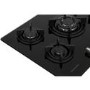 Refurbished Rangemaster RMB70HPNGFGL 73cm 5 Burner Black Glass Gas Hob