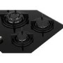 Refurbished Rangemaster RMB70HPNGFGL 73cm 5 Burner Black Glass Gas Hob