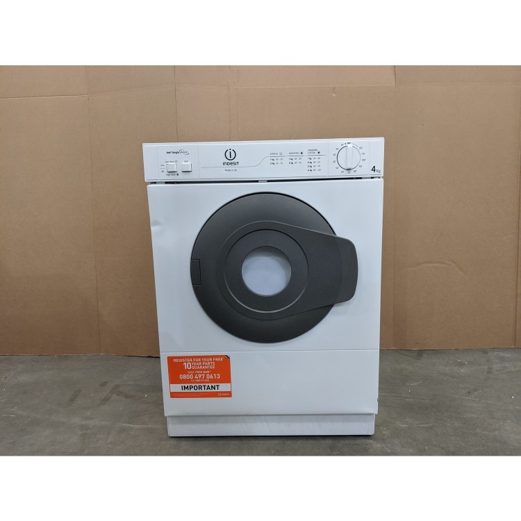 Refurbished Indesit NIS41V 4kg Freestanding Front Vented Tumble Dryer - White