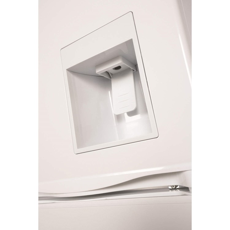 Refurbished LEC TS55174WTD 174x55cm Static Freestanding Fridge Freezer With Water Dispenser - White
