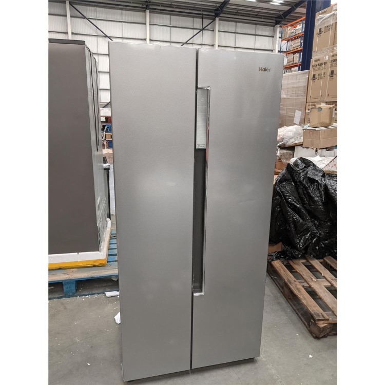 Refurbished Haier HRF-450DS6 Freestanding 450 Litre 60/40 Frost Free American Fridge Freezer