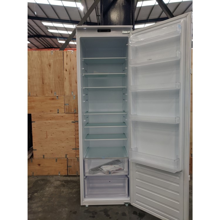 Refurbished CDA FW821 54cm Wide Integrated In-Column Larder Fridge - White