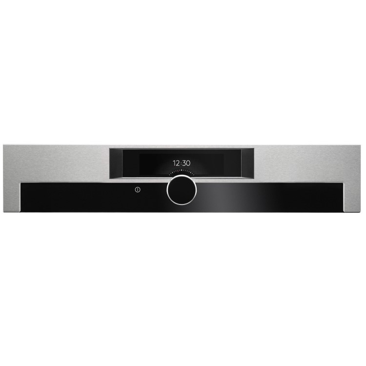 Refurbished AEG BPE842720M SenseCook Pyrolytic Oven With Command Wheel Control And HD TFT Display Stainless Steel