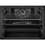 Refurbished AEG BPE842720M SenseCook Pyrolytic Oven With Command Wheel Control And HD TFT Display Stainless Steel