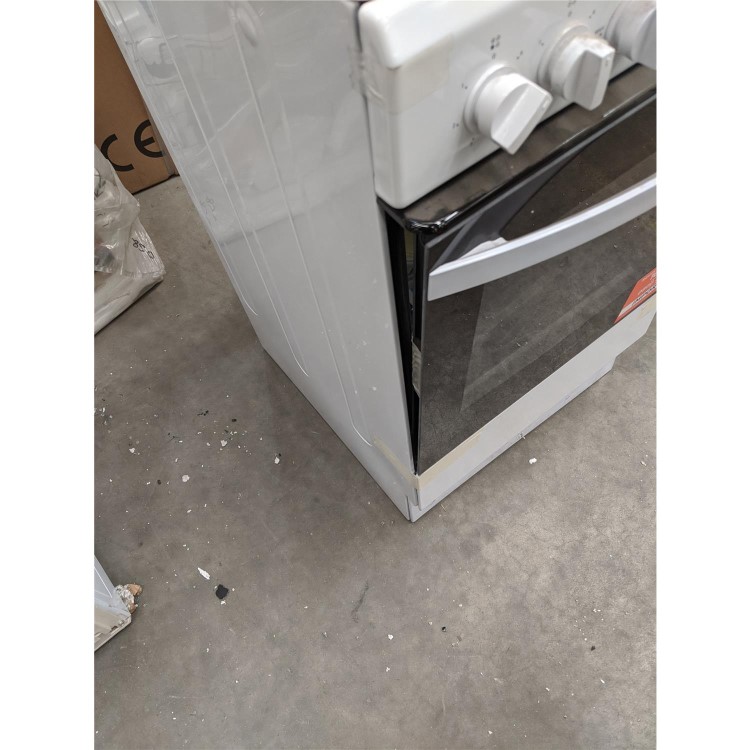 Refurbished Indesit IS5E4KHW 50cm Electric Cooker White