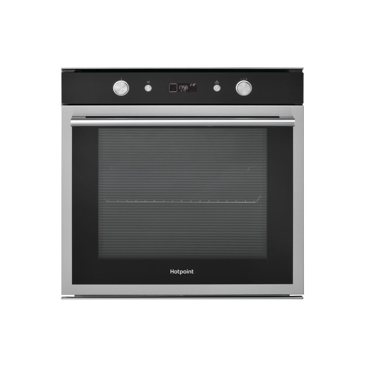 Refurbished Hotpoint SI6864SHIX 60cm Single Built In Electric Oven Stainless Steel