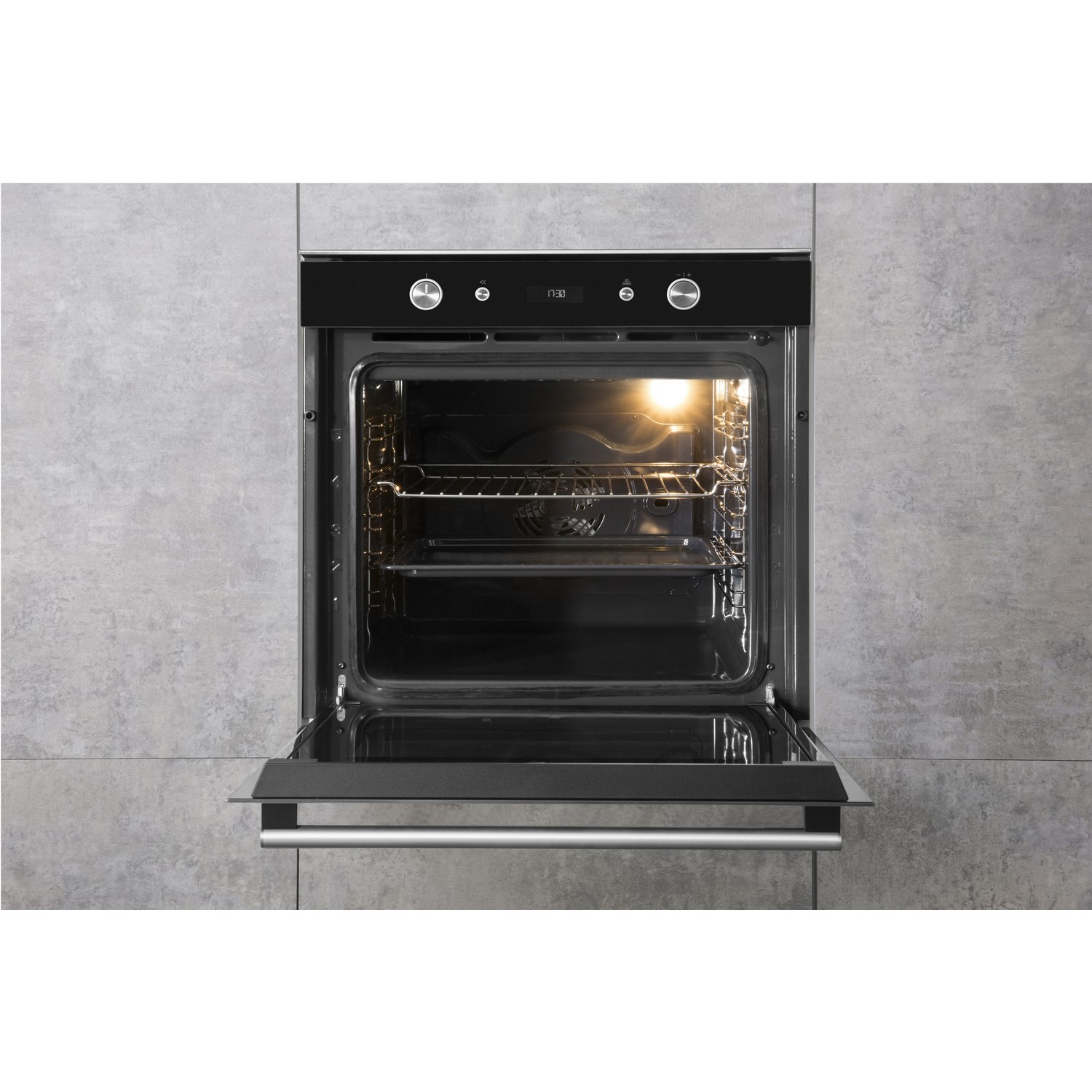 Hotpoint Electric Fan Digital Single Oven Stainless Steel Page 1 BuyItDirect.ie