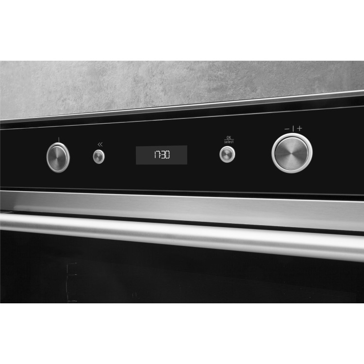 Refurbished Hotpoint SI6864SHIX 60cm Single Built In Electric Oven Stainless Steel