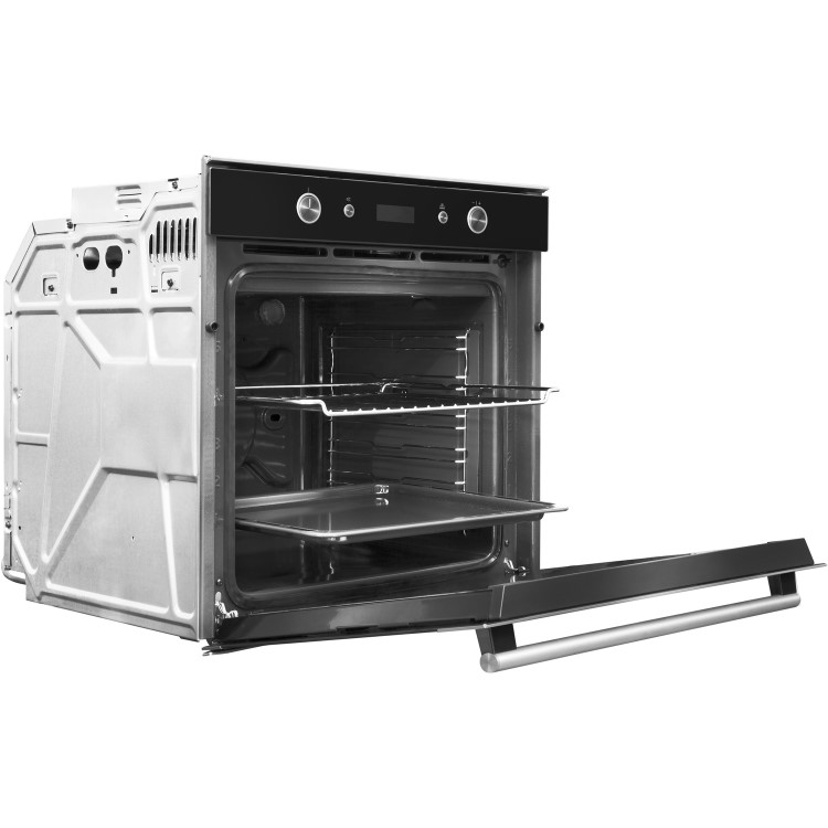 Refurbished Hotpoint SI6864SHIX 60cm Single Built In Electric Oven Stainless Steel