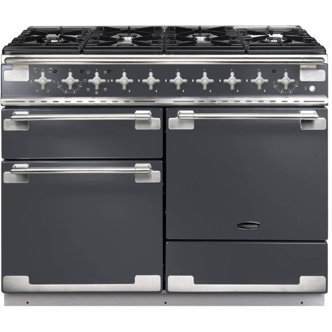 Rangemaster ELS110DFFSL Elise 110cm Dual Fuel Range Cooker - Slate Grey