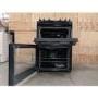 Refurbished Zanussi ZCV66050BA 60cm Double Oven Electric Cooker Black