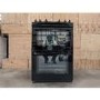 Refurbished Zanussi ZCV66050BA 60cm Double Oven Electric Cooker Black