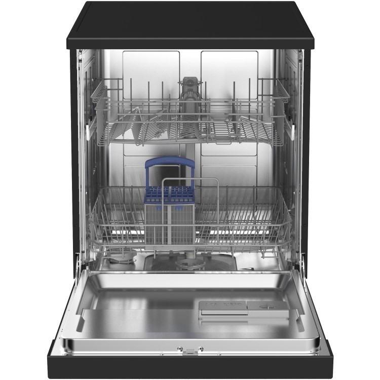 Refurbished Hisense HS60240BUK 13 Place Freestanding Dishwasher Black